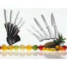 5PCS Stainless Steel Handle Kitchen Knife Set (SE-3569)